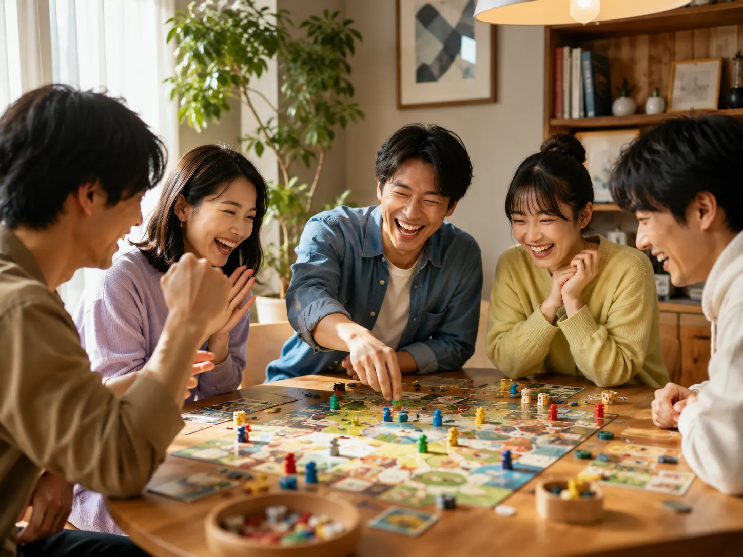 多人遊玩桌遊